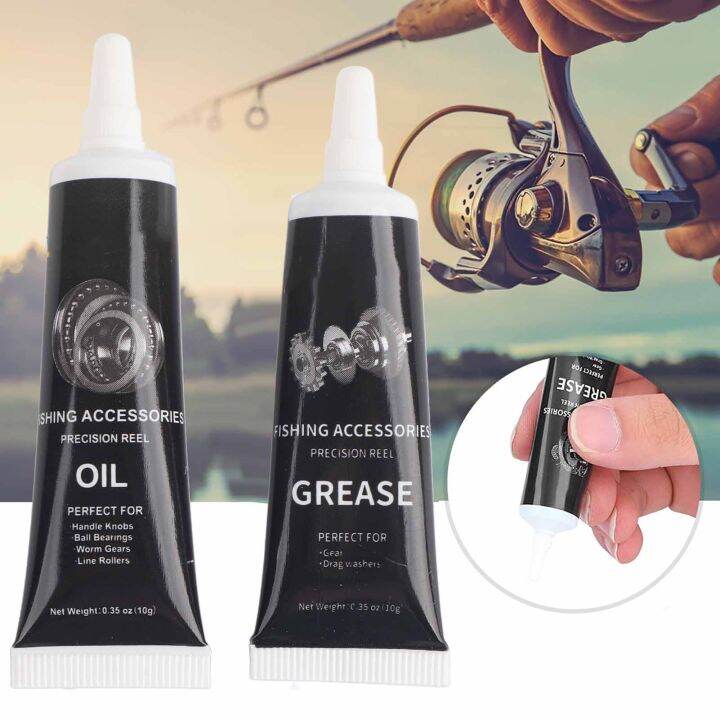 [Niceus] Fishing Reel Maintenance Tools Kit Lubricant Oil Grease Set