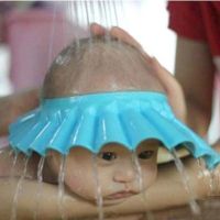 【cw】 Durable Adjustable Kid Shampoo Cap Baby Hat Shower Hair Shield Infant Tools