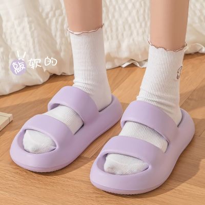 【CC】♙▽  Beach Slippers Fashion Ventilate Color Sandals Outdoor Indoor Non New Designer Ladies Slides Platform Sh