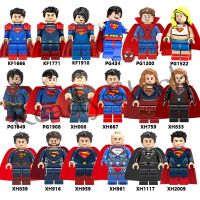 【hot sale】 ¤❃✇ B02 Hot Sale DC Comics Super Heroes Super Clark Kent Super girl Kal-El man Mini Dolls Model Building Blocks Gift Toys for Kids