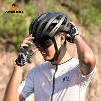 ACRUNU Bike Helmet with Taillight Unisex Bicycle Riding Helmet MTB Safety Anti-collision Cap With Magnetic Windscreen