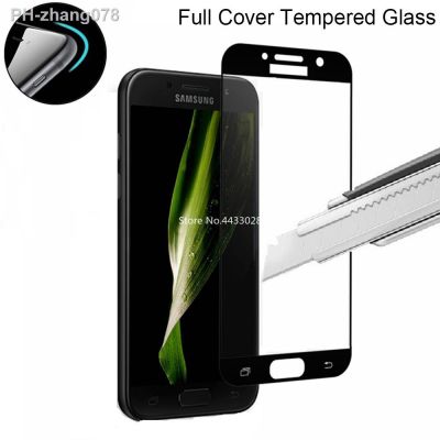 9D Full Cover Tempered Glass for Samsung S7 A3 A5 A7 2016 2017 S6 Screen Protector on Galaxy A510 A320 A520 A720 Protective Film