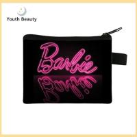 YOUTH BEAUTY เจ้าหญิงอะนิเมะ กระเป๋าใส่เหรียญตุ๊กตาบาร์บี้ กระเป๋าใส่บัตร อุปกรณ์อาบน้ำออแกไนเซอร์ กระเป๋าใส่บัตรเครดิต ของขวัญสำหรับเด็ก แบบพกพาได้ ถุงเก็บสัมภาระ สำหรับผู้หญิง