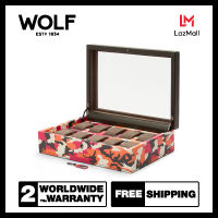 กล่องหมุน กล่องนาฬิกา WOLF1834 รุ่น ELEMENTS 10PC WATCH BOX (Fire)