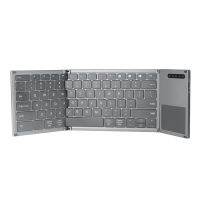 [COD] Cross-border portable three-fold touch keyboard mini touchpad IOS gesture mobile phone folding
