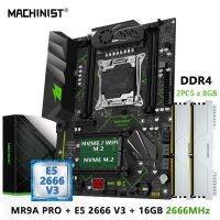 MACHINIST MR9A PRO X99 Motherboard Combo Set Kit With LGA 2011-3 Xeon E5 2666 V3 CPU Processor DDR4 16GB RAM Memory ATX