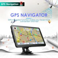 7-inches 128M HD Car Truck GPS Navigation RAM 8gb touch screen support Russia/EU/ America/Canada/Southeast Asia/AU NZ Maps