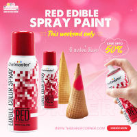 มาใหม่จ้า สีสเปรย์ สีแดง / Chefmaster RED Edible Spray Paint 1.5oz (3633) คุ้มสุดสุด อุปกรณ์ ทาสี บ้าน แปรง ทาสี ลายไม้ อุปกรณ์ ทาสี ห้อง เครื่องมือ ทาสี