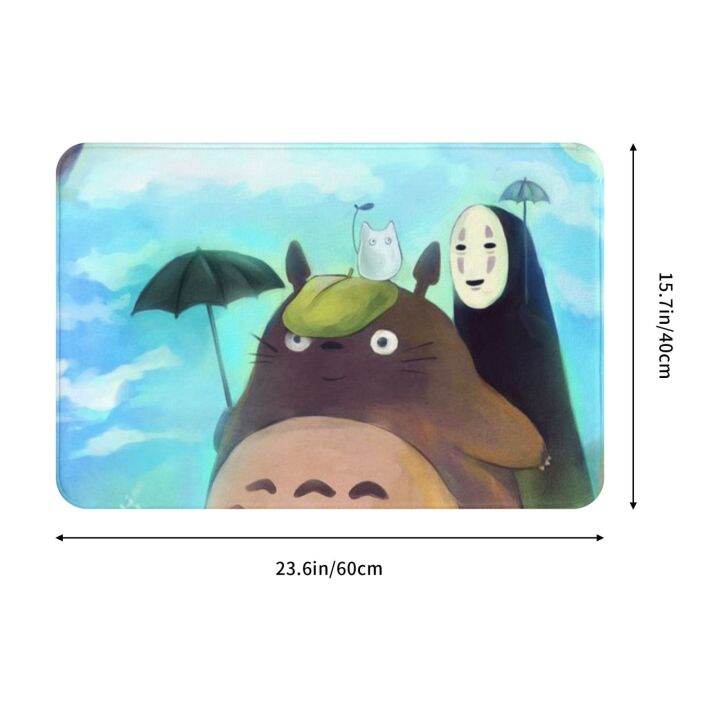 totoro-พรมห้องน้ำในร่มและกลางแจ้ง40-60ซม-เสื่อกันลื่น-เสื่อปูพื้นพรมหน้าประตู