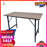 โนบูรุ โต๊ะอเนกประสงค์ ขนาด 60x120 ซม. สีโอ๊คขาวFoldable Table 60x120 Cm. #Light Oak