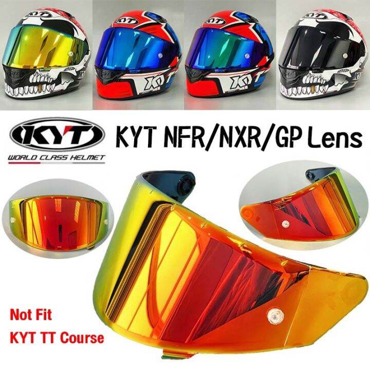 Kyt Nfr Nxr Gp Lens Visor Revo Fit For Helmet Iridium Lazada Ph