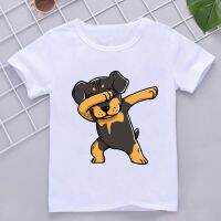 2021 Funny Dogs Kids T-shirt Baby Summer White Tshirt Boys And Girls Tops Short Sleeve Kawaii Clothes Children Tees,YKP117