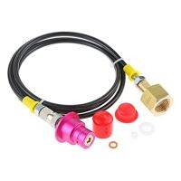 60-Inch CGA320 Soda Terra Stream Adapter with Hose Accessories Co2 Tank Adapter Quick Connector Hose Special for DUO Terra Machine