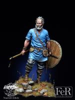 1/32 Resin kit Figure GK Viking Raider Ireland 795 Historical and humanistic themes Uncoated No colour