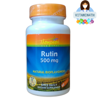 Thompson, Rutin, 500 mg, 60 Tablets