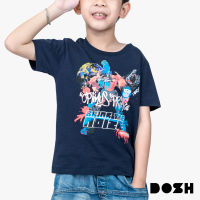 DOSH BOYS T-SHIRTS TRANSFORMERS-2023 เสื้อยืดคอกลม แขนสั้น เด็กชายDTBT5074-NV