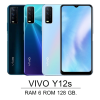 VIVO Y12s (แรม 6 GB+รอม 128 GB)(แสกนนิ้วด้านข้าง)จอHD 6.5 นิ้ว (ฟรีเคสใส่+บริการติดฟิล์มกระจกให้ฟรี ) รับประกันร้าน 1 ปี.