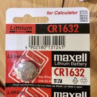 Pin Maxell CR1632 1632 Pin 3v Lithium Chính Hãng Japan thumbnail