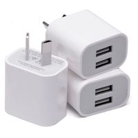 1/5/10Pcs Universal Travel 5V 2A Dual Port USB Wall Home Charger Power Adapter AU Phone Charging Head Australian Standard Plug