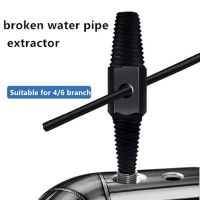 Broken Wire Extractor 2pc Faucet Double head Triangle Valve Universal Tap Screw Extractor Pipe Valve Tap Broken Thread Extractor