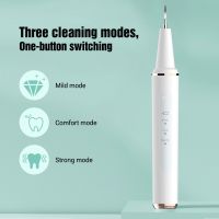 ZZOOI Electric Dental Scaler Teeth Tartar Stain Tooth Calculus Remover Teeth Whitener 3 Modes Dental Cleaner