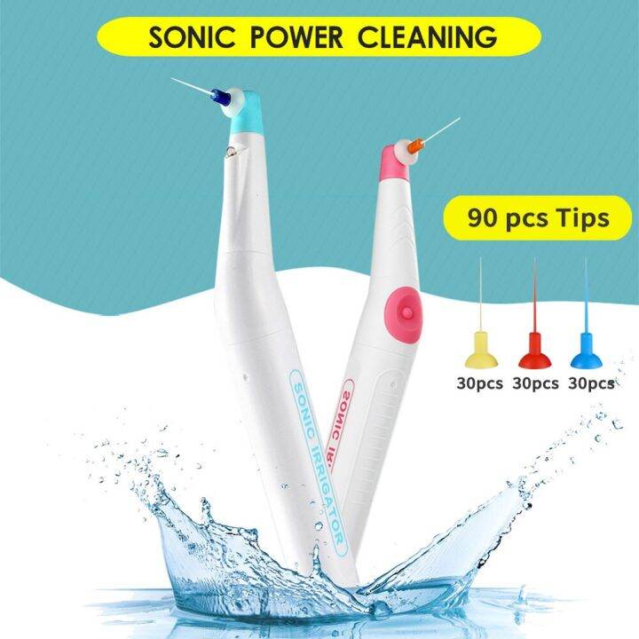 90Pcs Tips Dental Sonic Irrigator Dentistry Endo File Sonic Activator