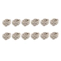 Napkin Napkin Ring 12 Piece Set Cotton Rope Napkin Ring-Burlap Napkin Ring Set