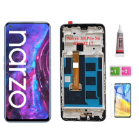 จอแอลซีดีพร้อมกรอบเดิมสำหรับ Realme Narzo 30 Pro 4G 5G จอแสดงผล LCD พร้อมชุดหน้าจอสัมผัส