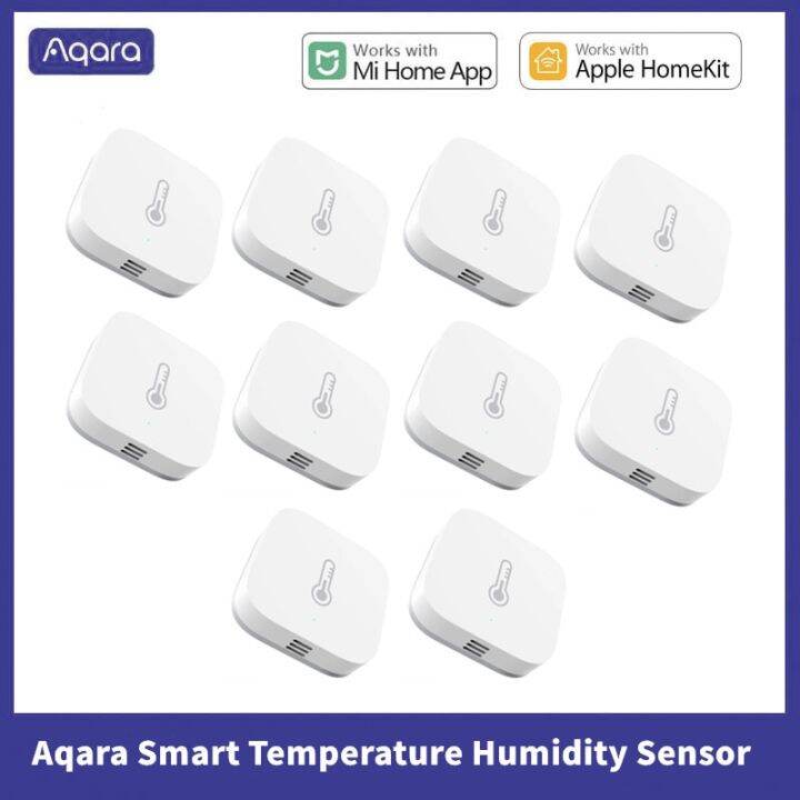 Aqara Temperature Sensor Smart Air Pressure Humidity Environment Smart