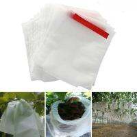 100pcs Non-Woven Fabric Fruit Protection Bag Anti Insect Bird Pest Bug Mesh Net Garden Plant Barrier Bags for Grape Pitaya Peach