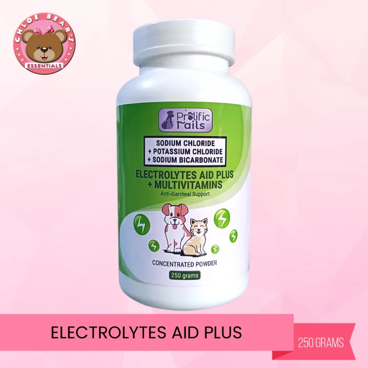 Prolific Tails Electrolytes Aid Plus + Multivitamins Antidiarrheal