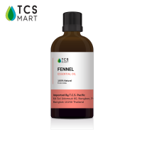 น้ำมันหอมระเหยยี่หร่า 100% (Fennel Sweet Essential Oil 100%) 100 mL.