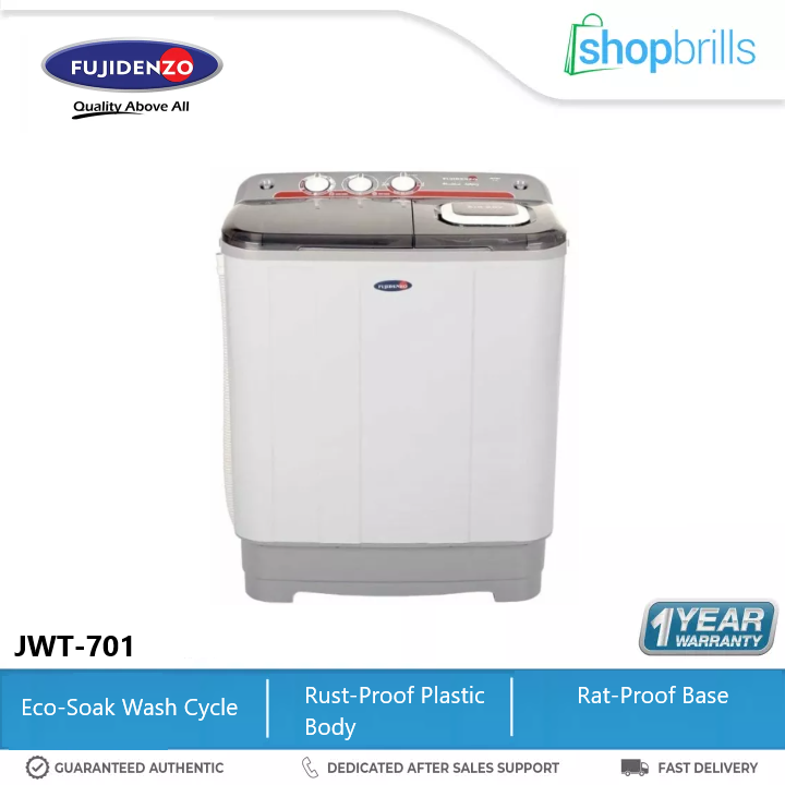 Fujidenzo JWT-701 7.0 kg. Twin Tub Washing Machine | Lazada PH