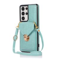 Crossbody Leather Phone Case For Samsung Galaxy S23 FE S21 Plus S22 Ultra A52s A12 A33 A53 5G Wallet Lanyard Card Holder Cover
