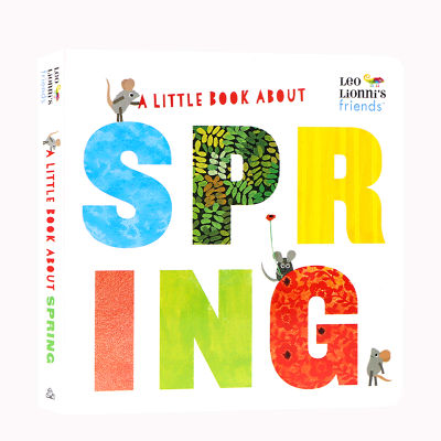 A little book about spring original English picture book a little book about spring caddick award author Leo lioni young childrens Enlightenment cognition 0-3-6 years old