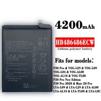 (ss 123) แบตเตอรี่?สำหรับ Huawei P30 Pro Mate20 Pro Mate 20 Pro/(HB486486ECW) ความจุแบตเตอรี่ 4200MAh มีการรับประกันคุณภาพ