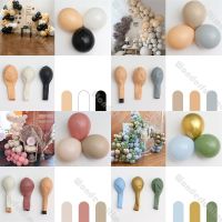 5/10/12/18inch Black White Dusty Pink Jungle Green Balloons DIY Matte Balloons Garland Arch Kit Birthday Party Baby Shower Decor Balloons