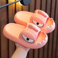 2023 New Fashion version    Childrens sandals and slippers summer boy dinosaur parent-child big medium and small children anti-slip bath indoor girls baby kids sandals