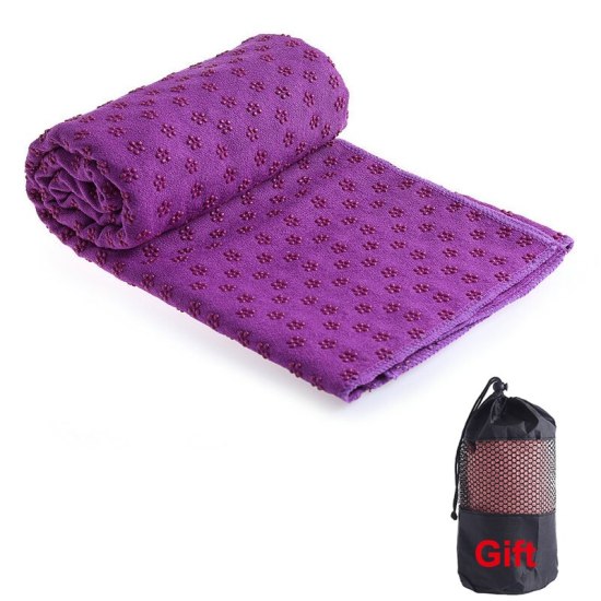 Yoga Blankets Non Slip Yoga Mat Cover Towel Blanket Sports Travel