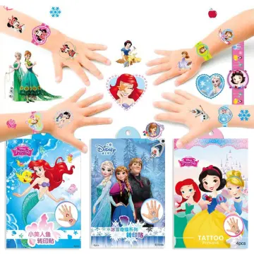 Disney Princess | Dinsey Princess Kids tattoo sticker ｜ Watermark sticker  |Spider Man Body Art | HKTVmall The Largest HK Shopping Platform
