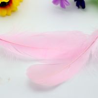 100pcs 8-12cm Natural Goose Feather Beautiful Decoration Home Crafts Decor 8-12cm 13 Colors Brand New