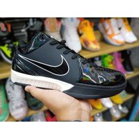 2023 Hot Sale Original✅ NK* K0be 4 Protro Low Mens BlackWhite Fashion Basketball Shoes [Free Shipping] {Limited Time Offer}