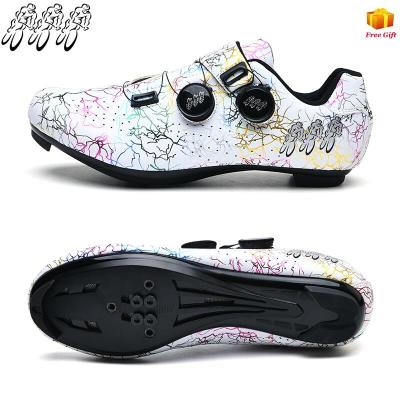 New Professional Bicycle Male Outdoor Sports Sapatilha Ciclismo Mtb Self-Locking Non-Slip Road Bicycle Shoes Racing Sports Shoes