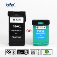 Befon ตลับหมึก351XL 350XL อะไหล่สำหรับ HP HP350 351สีดำ HP3510หมึกสีดำ Deskjet D4260 C4200 D4360 4260