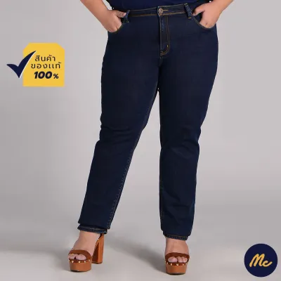 Mc Jeans กางเกงยีนส์ผู้หญิง กางเกงยีนส์ ขาตรง Mc Plus ทรงสวย ใส่สบาย MAIZ080