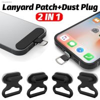 ♂❅ 2-in-1 Universal Mobile Phone Safety Lanyard Pad Replacement Detachable Buckle Rope Affixed To The Receiver Dust Plug Accessorie