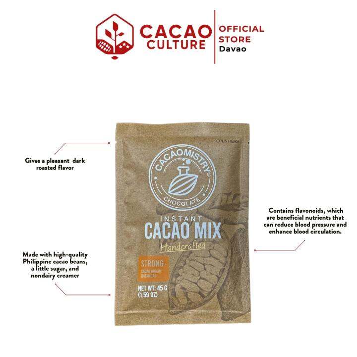 Cacao Culture Cacao Mistry Strong Instant Cacao Drink (Single Serve