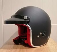 หมวกกัน​น็อค​เด็ก​ LB Boy สีดำด้านคิ้วเงิน children​ helmet​ 2-5​ Year by JTM RIDERS