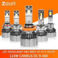 New Led Headlamp H1 H7 H4 Led Car Headlight Bulb Canbus 110W 30000LM 6000K H11 HB4 9006 HB3 9005 Auto Fog Lamp Super Cooling