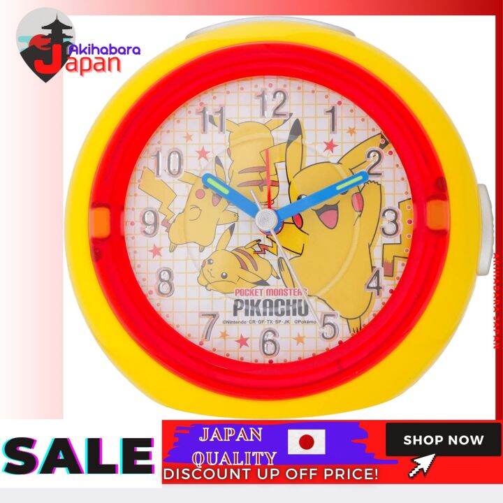 [ 100 Japan Import Original ] T's Factory Alarm Clock Pokemon LED